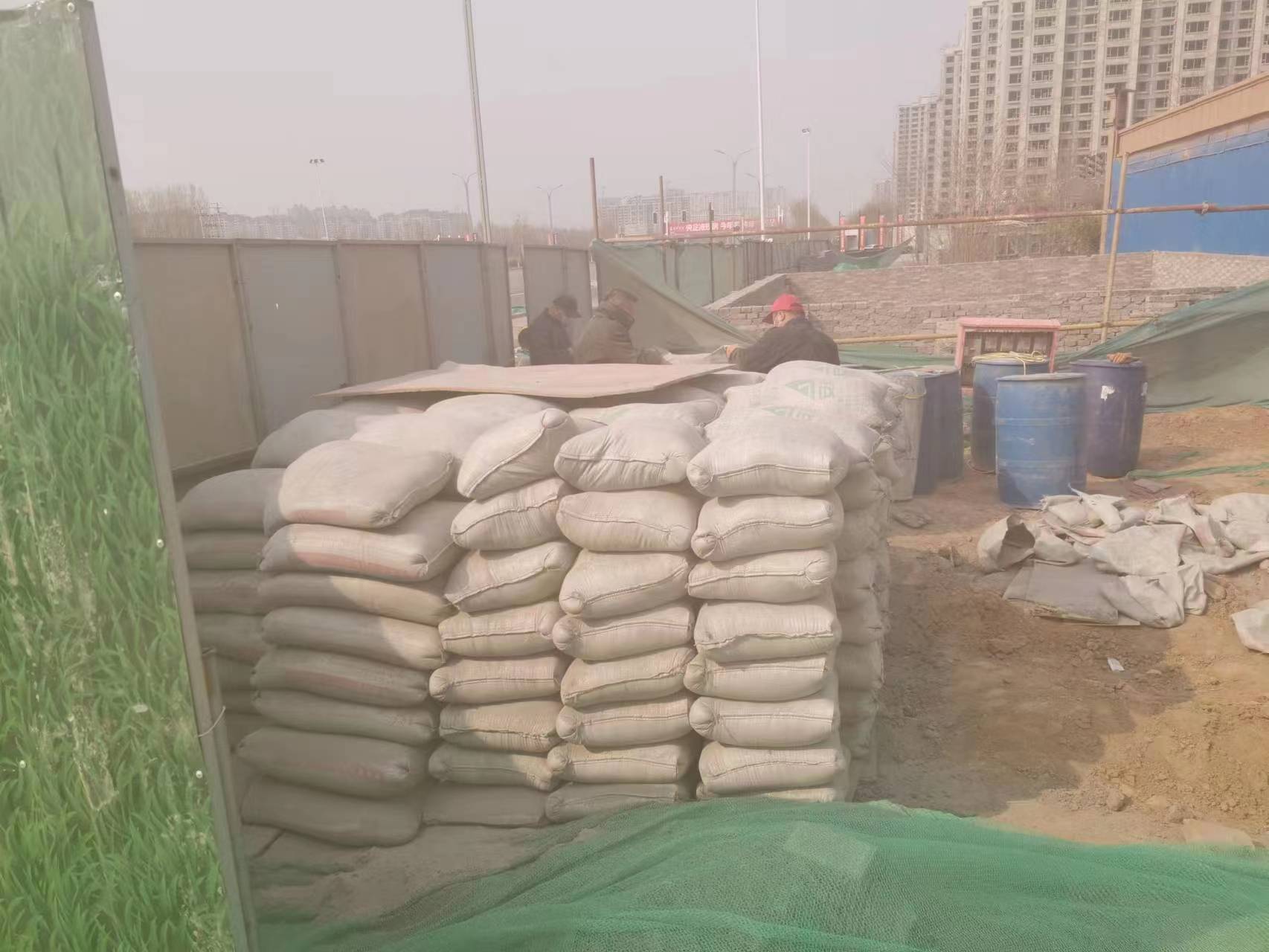 广华办事处房屋基础注浆